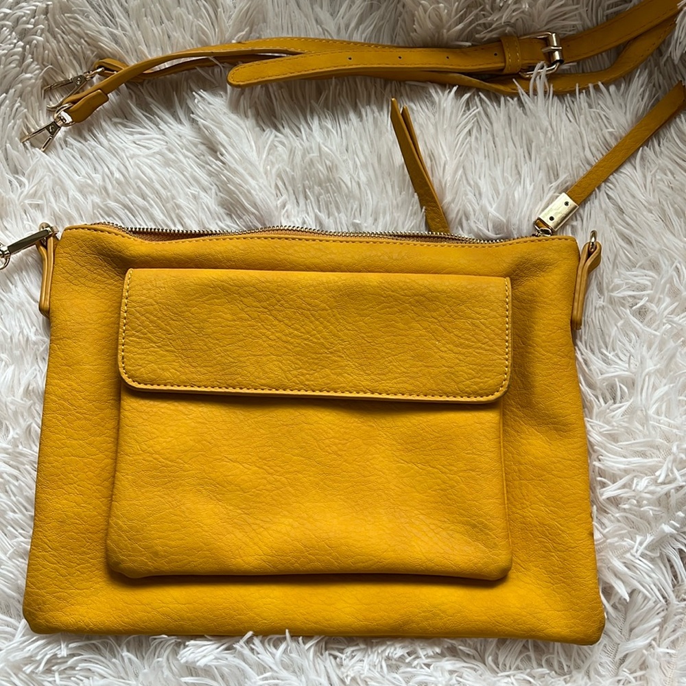 Beautiful yellow handbag